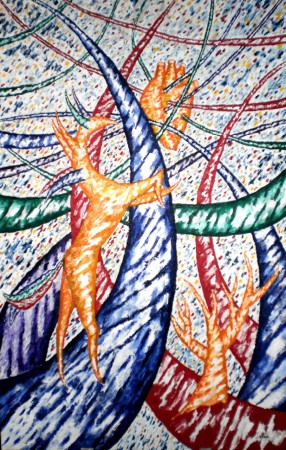 Alborada Impetuosa. Olio su Pannello 60x90